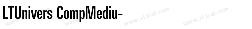 LTUnivers CompMediu字体转换
